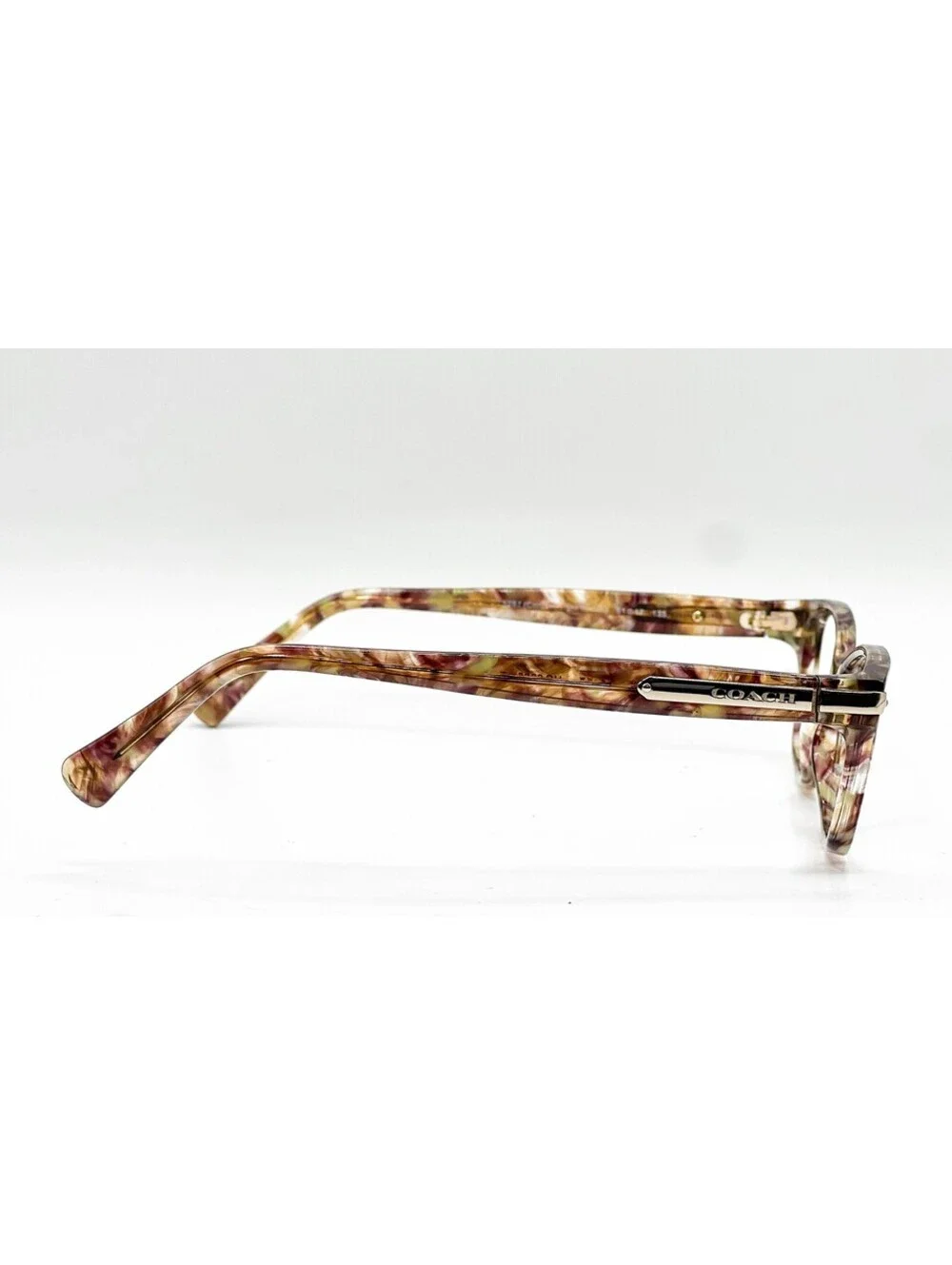 Coach HC 6065 5287 Light Brown Confetti Tortoise Authentic Eyeglass Frames 5
